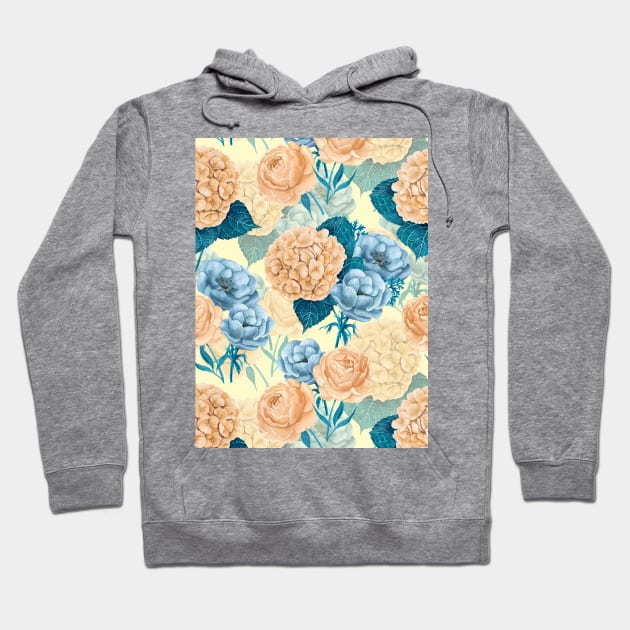 Spring garden watercolor 2 Hoodie by katerinamk